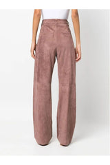 Brunello Cucinelli | Loose Leather Trousers