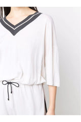 Brunello Cucinelli | V-Neck Fine-Knit Top
