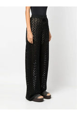Brunello Cucinelli | Open-Knit Wide-Leg Trousers