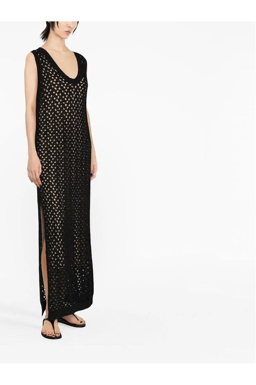 Brunello Cucinelli | Open-Knit Maxi Dress