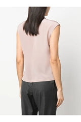 Brunello Cucinelli | Wrap-Front Silk Blouse