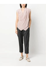 Brunello Cucinelli | Wrap-Front Silk Blouse