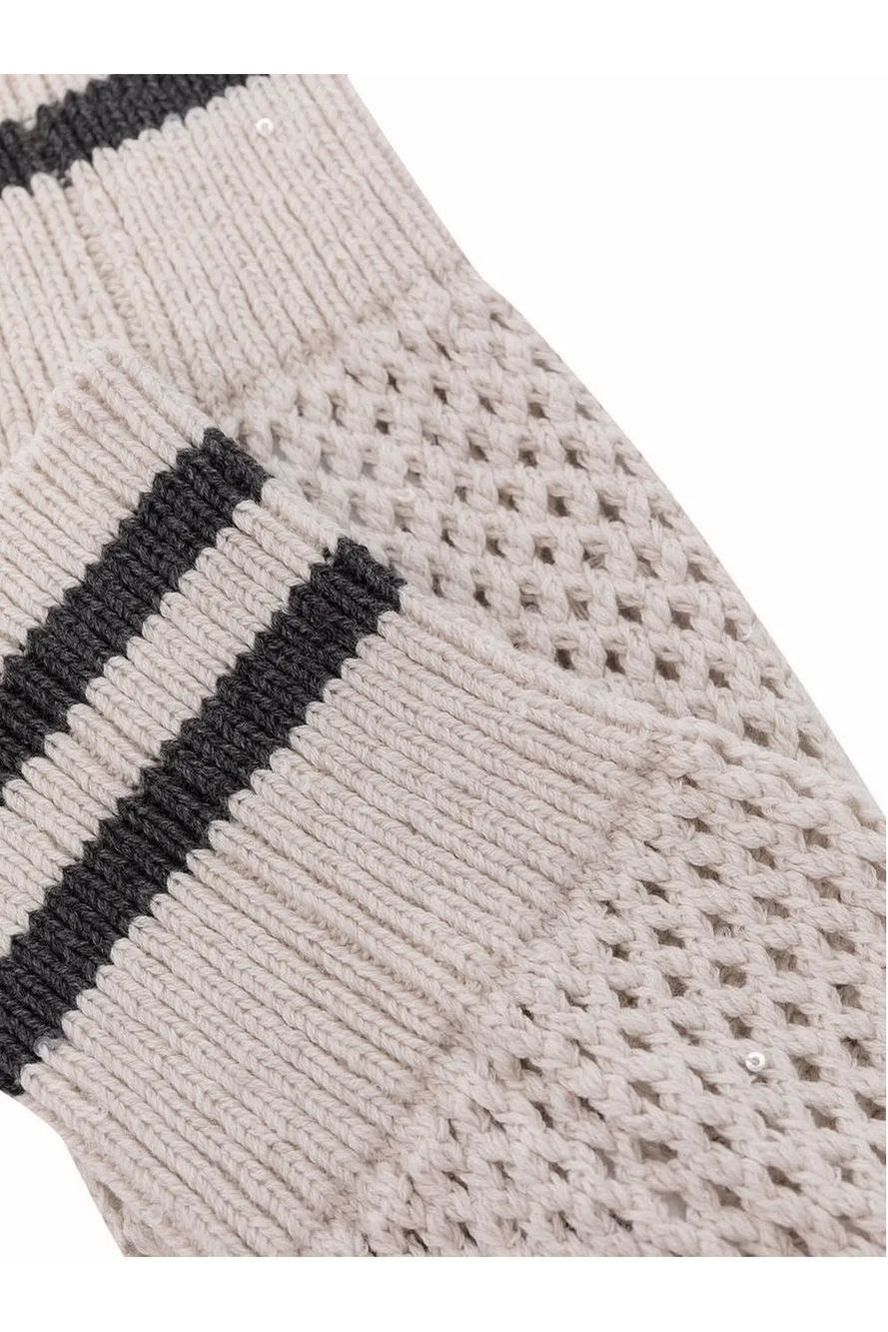 Brunello Cucinelli | Perforated-Detail Ankle Socks