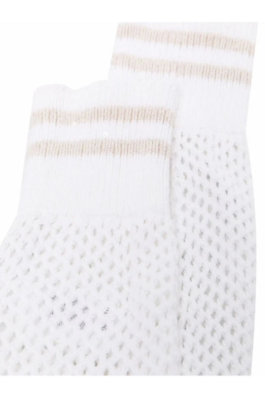 Brunello Cucinelli | Stripe-Trim Socks