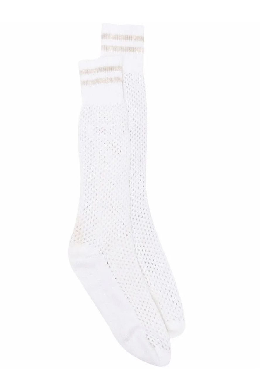 Brunello Cucinelli | Stripe-Trim Socks