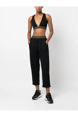 Brunello Cucinelli | Striped V-Neck Crop Top