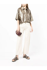 BRUNELLO CUCINELLI | Perforated Suede Shirt Jacket