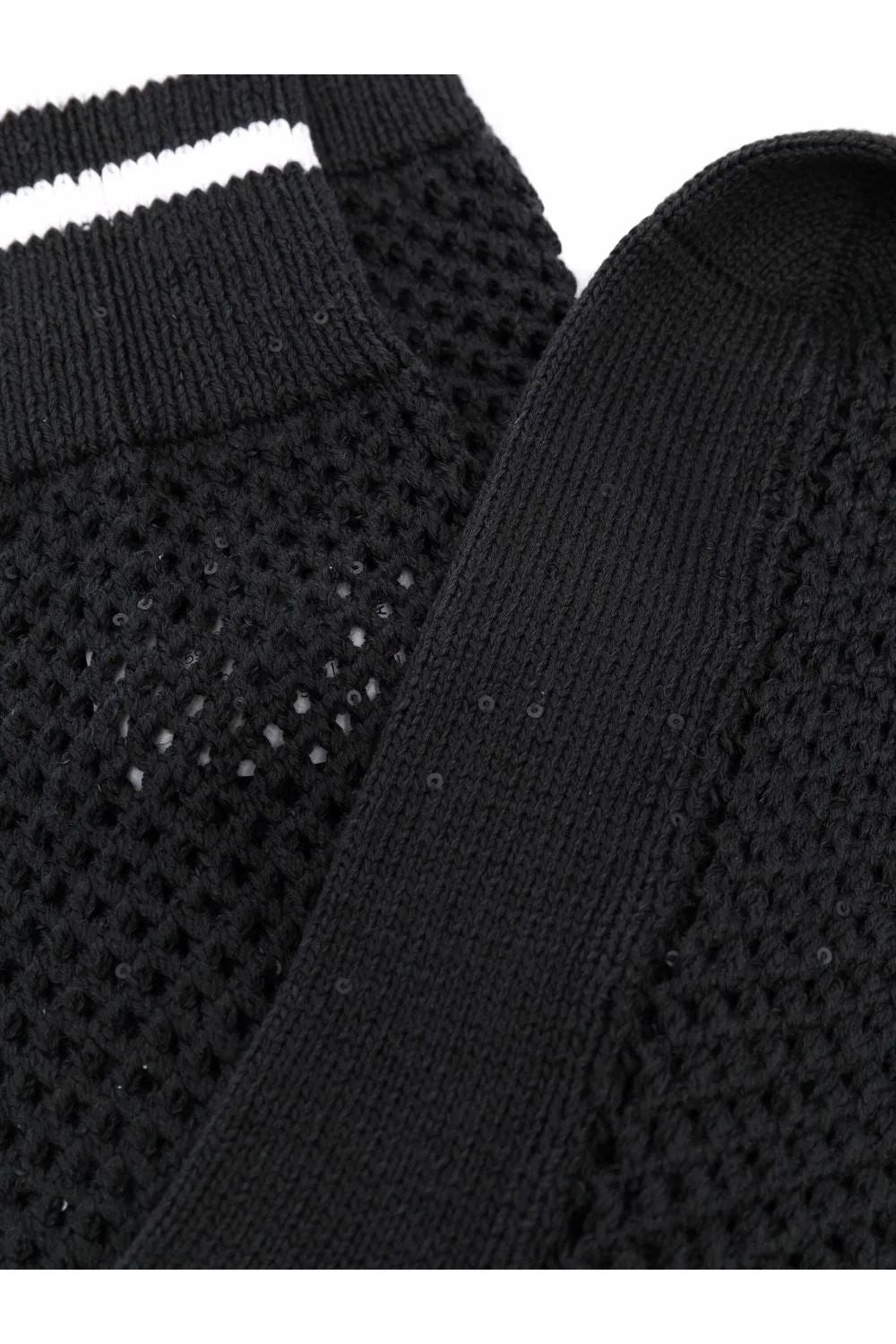 BRUNELLO CUCINELLI | Striped Edge Mesh Socks