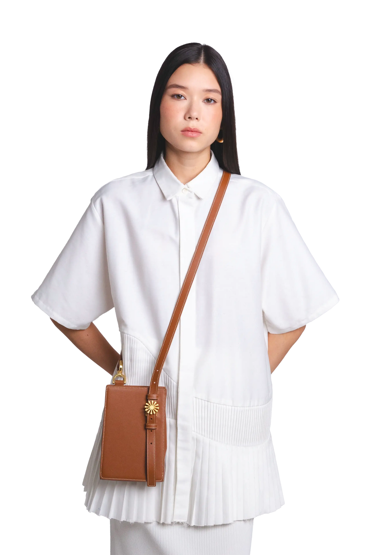 1pm Shoulder Bag Caramel