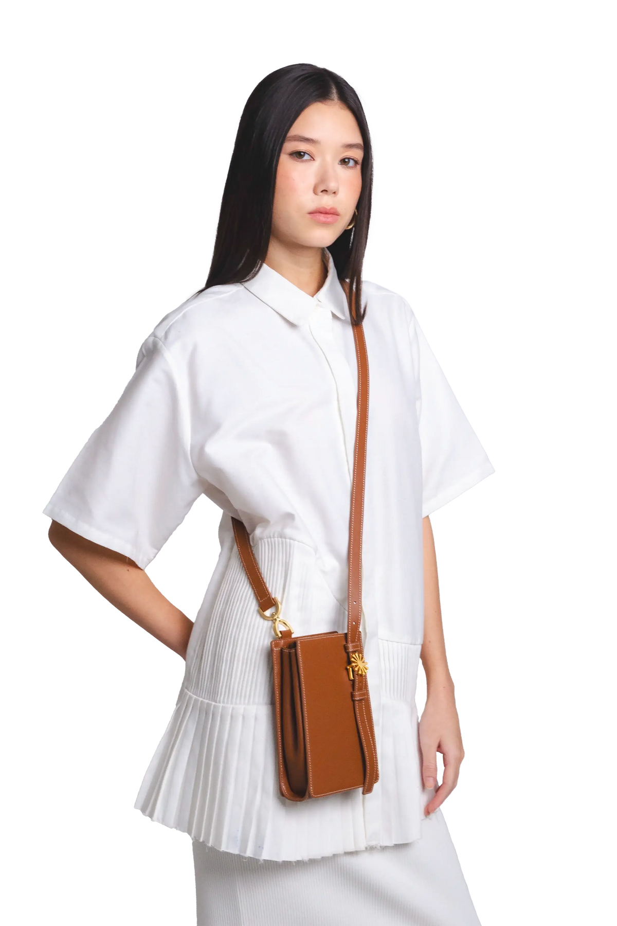 1pm Shoulder Bag Caramel