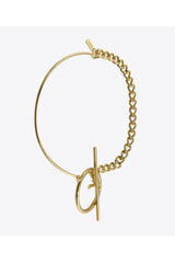 Olympia Toggle Necklace | Gold