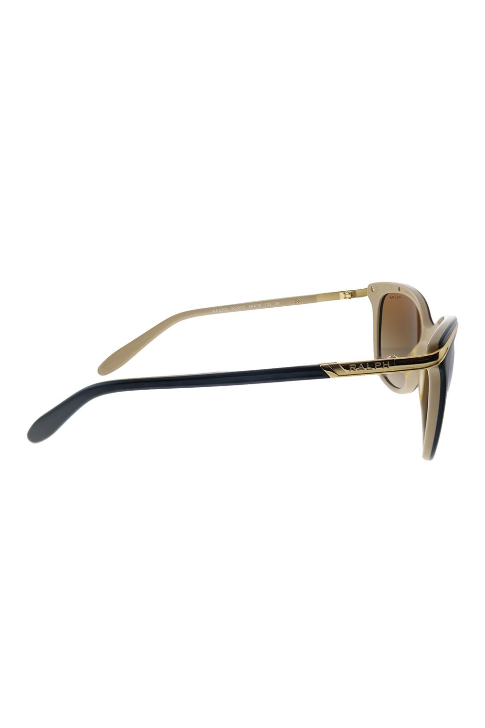 Ralph Lauren | Sunglasses Ra_5203_109013 | Shiny Black On Nude Gold