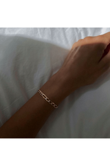 The Figaro Link Bracelet | Silver