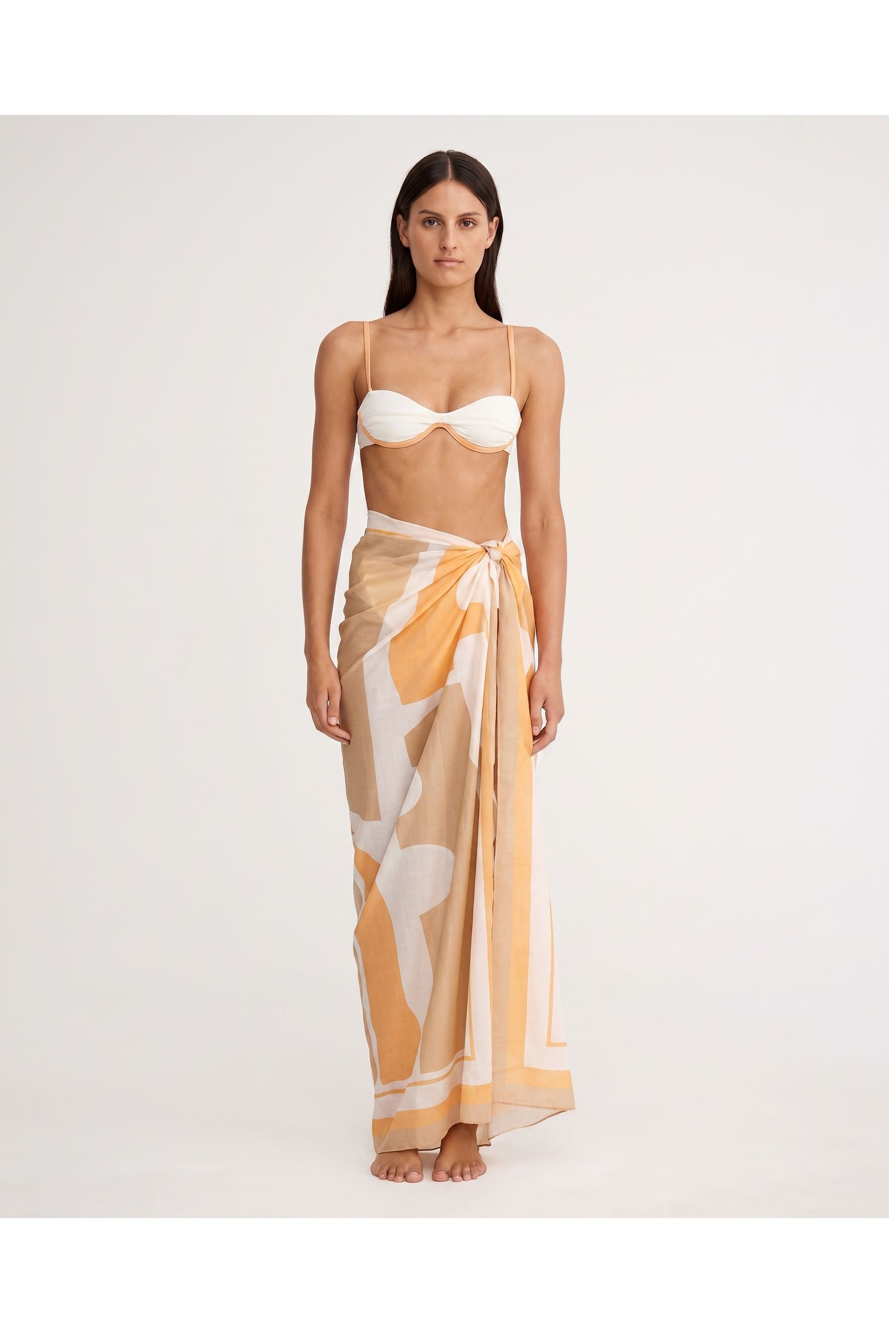 Significant Other Marcella Sarong Apricot Shapes