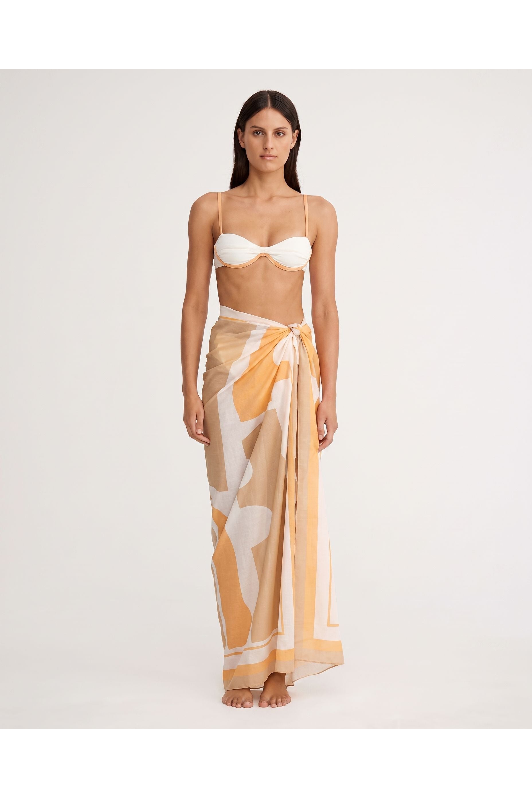 Significant Other Marcella Sarong Apricot Shapes
