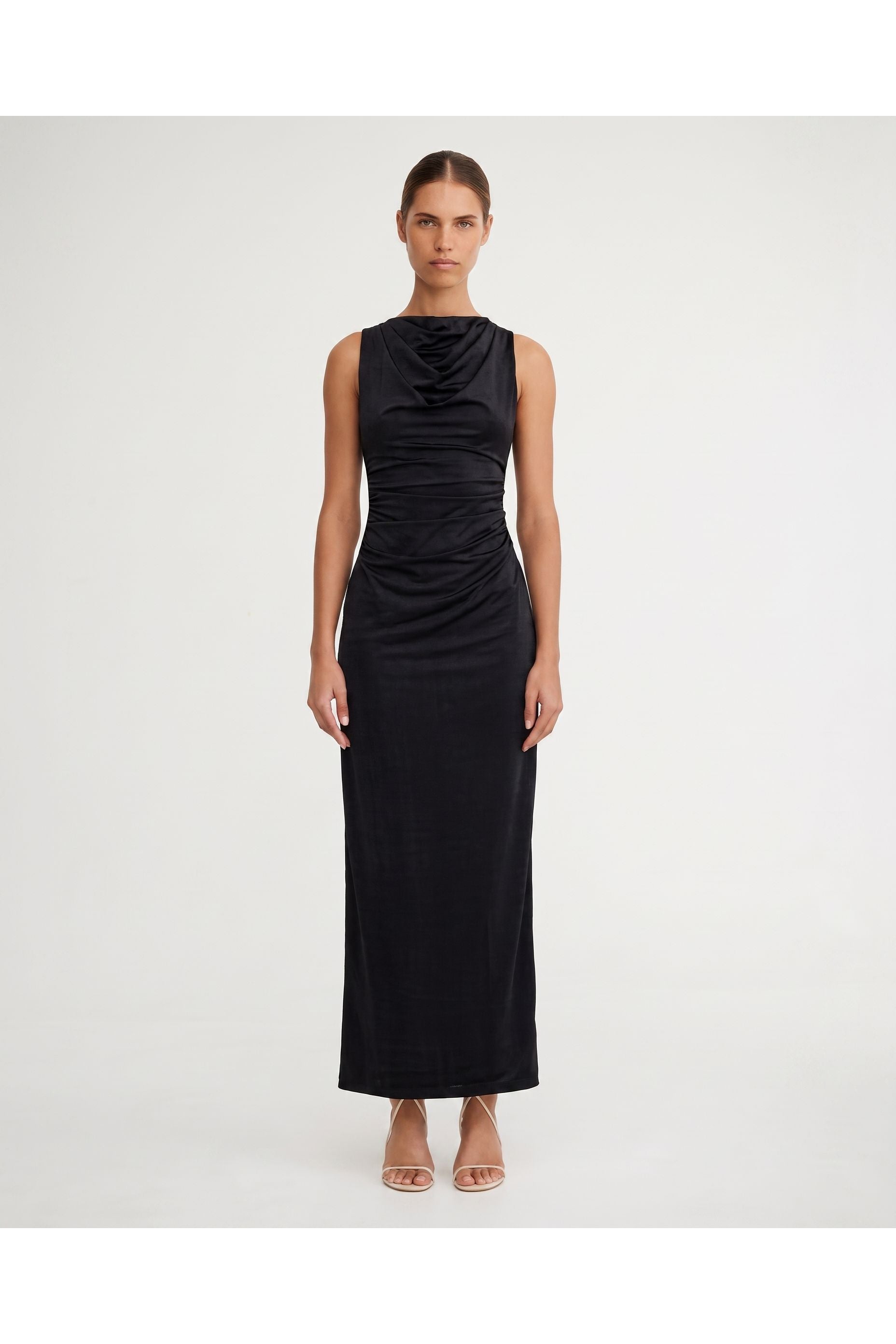Significant Other Delphine Midi Dress Black
