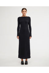Significant Other Luna Long Sleeve Maxi Dress Black