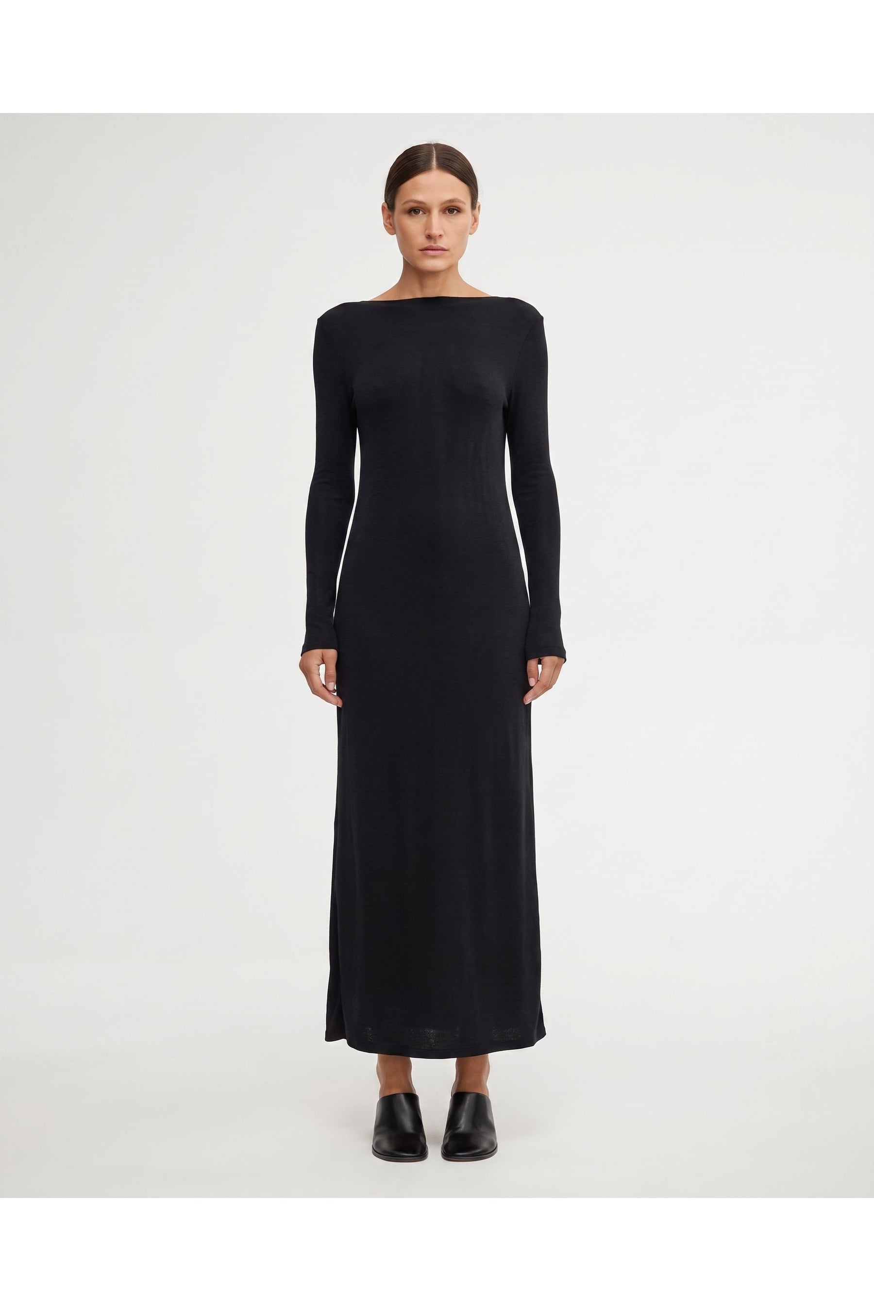 Significant Other Luna Long Sleeve Maxi Dress Black