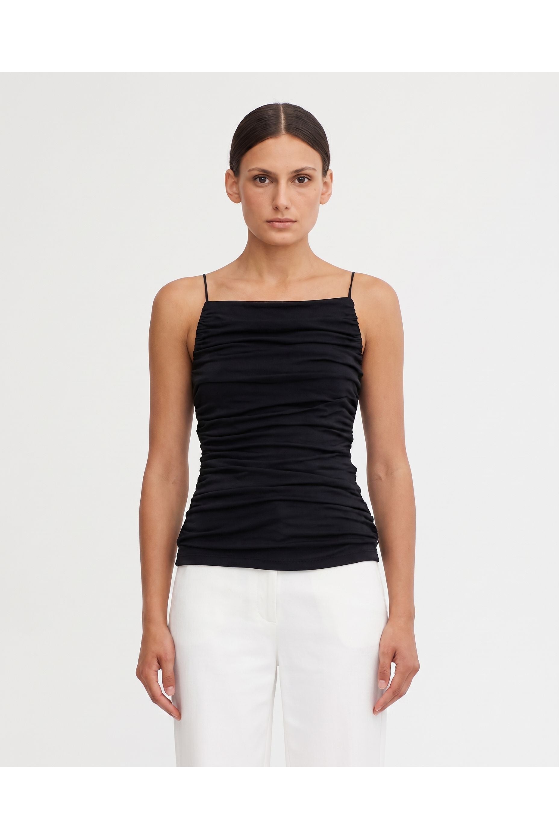 Significant Other Luna Strappy Top Black