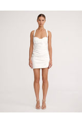 Significant Other Reine Mini Dress Bone