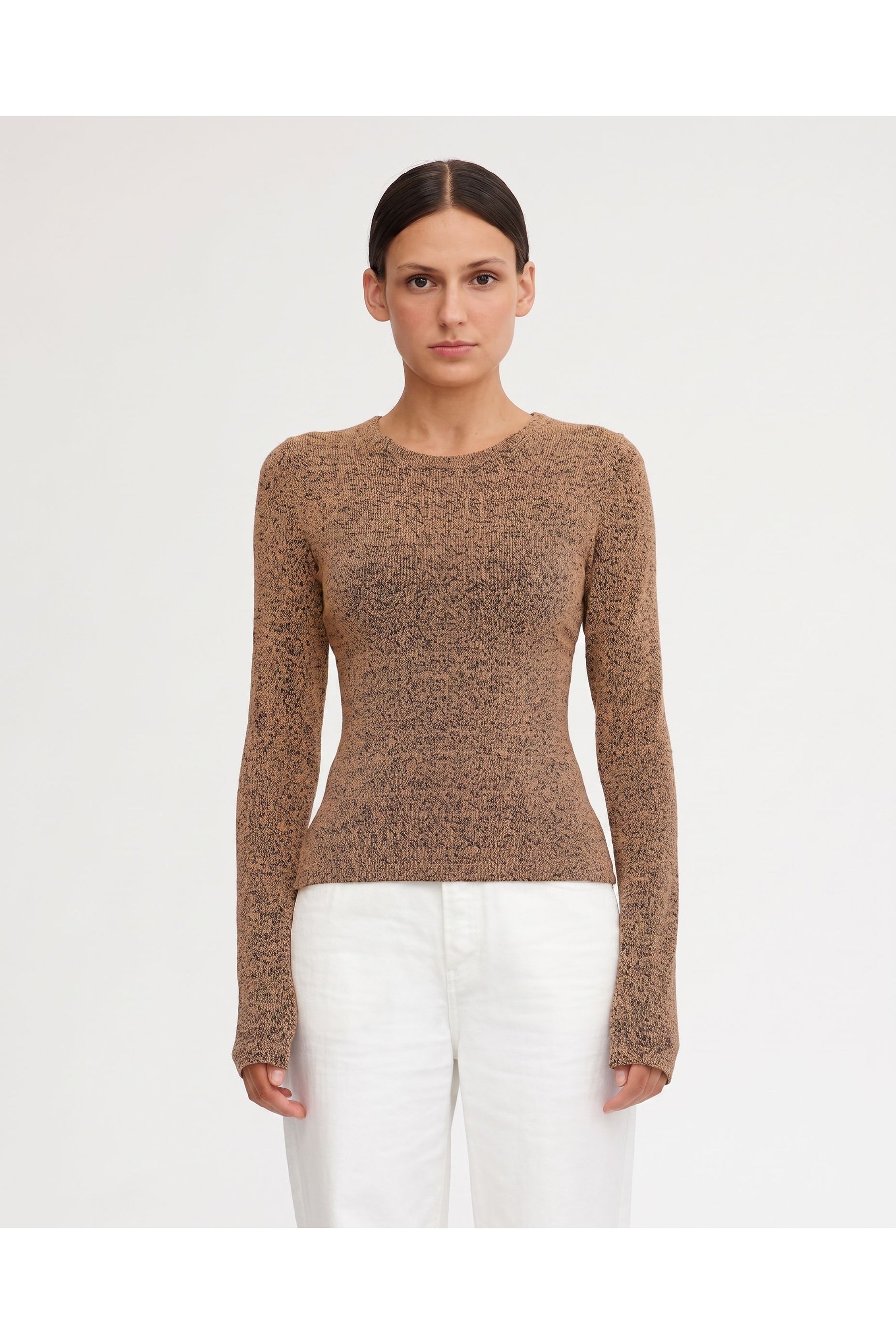 Significant Other Gia Long Sleeve Top Bronze