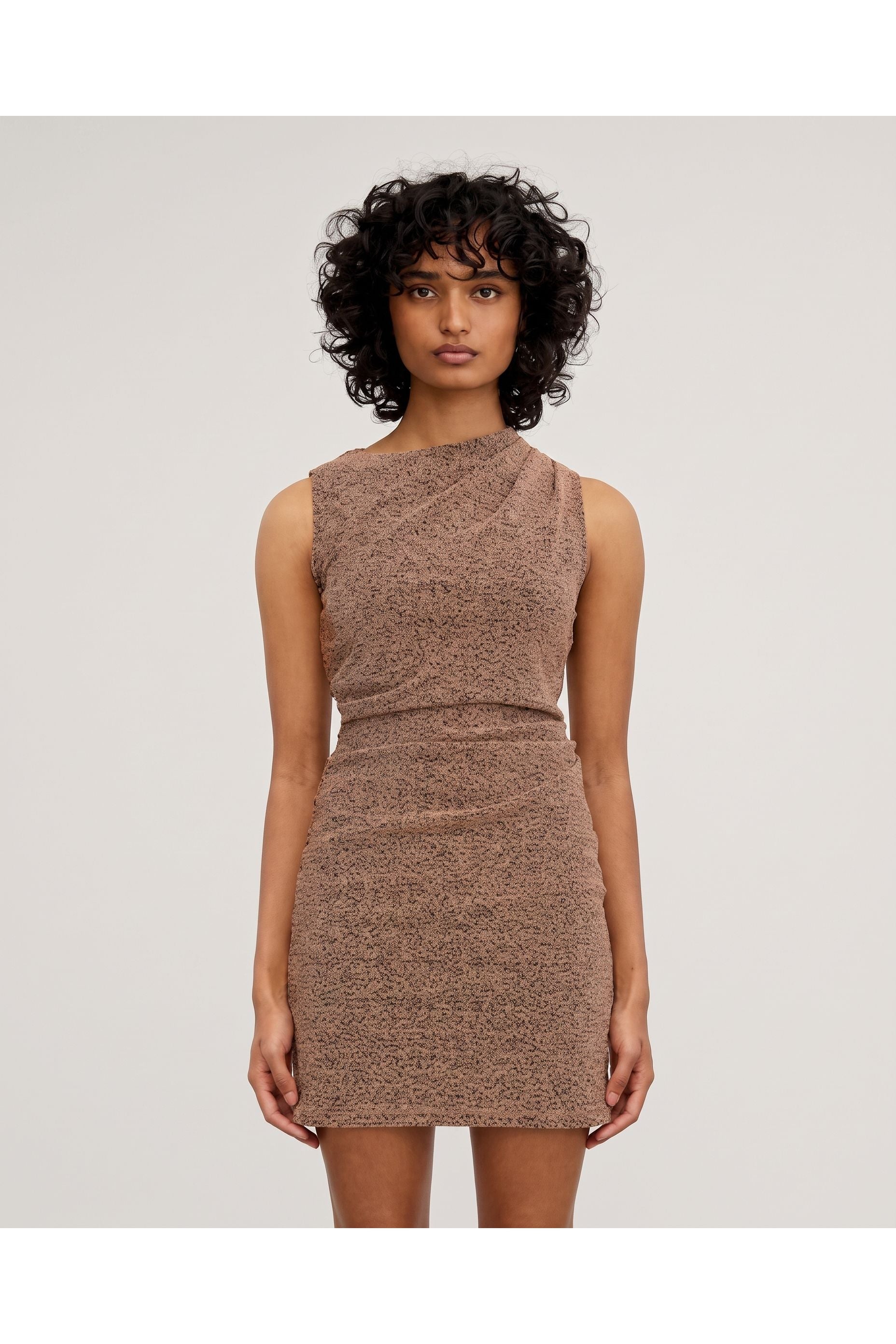Significant Other Gia Mini Dress Bronze