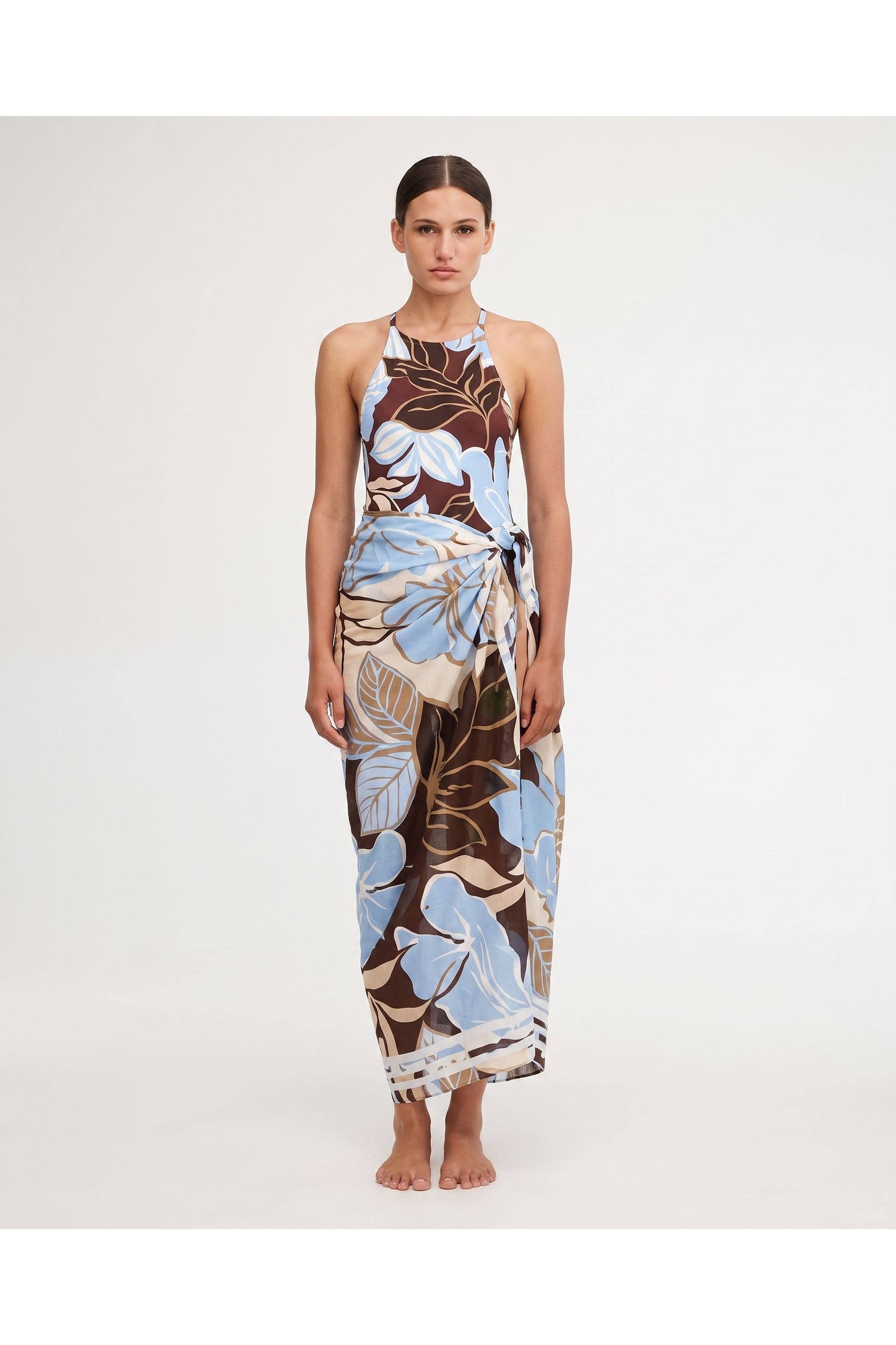 Significant Other Marcella Sarong Dark Rainforest