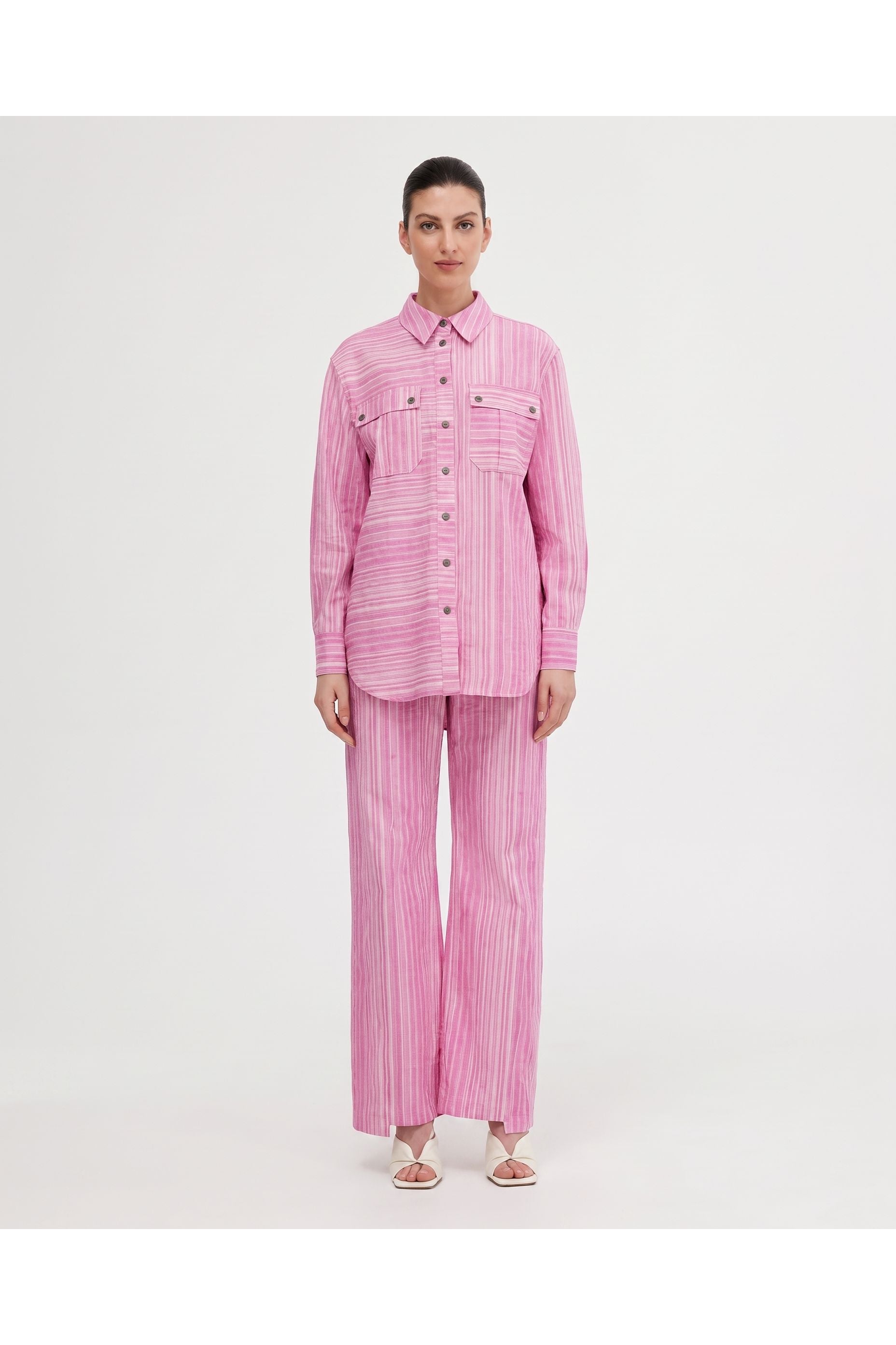 Significant Other Teddi Shirt Fuchsia