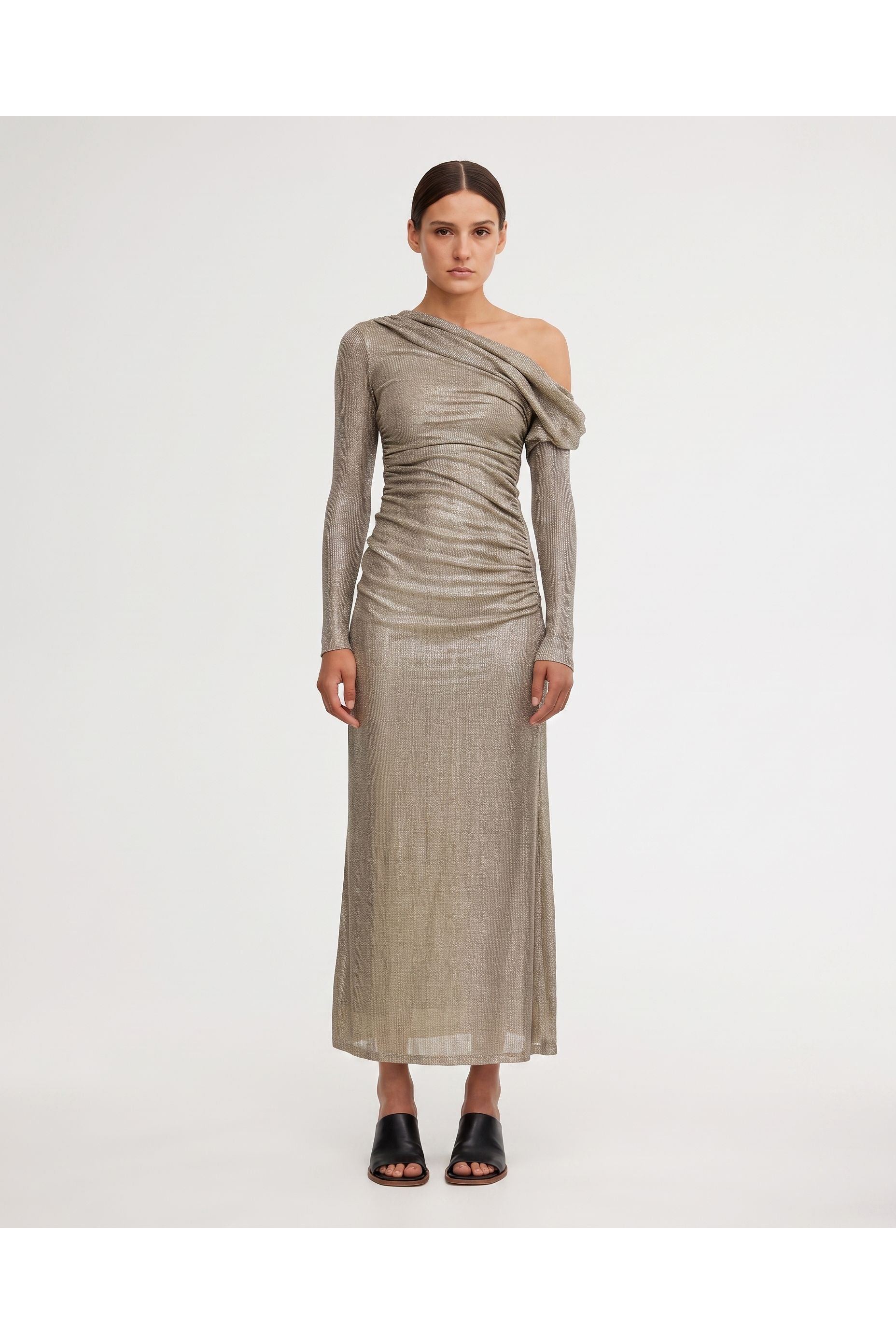 Significant Other Liliana Maxi Dress Gold