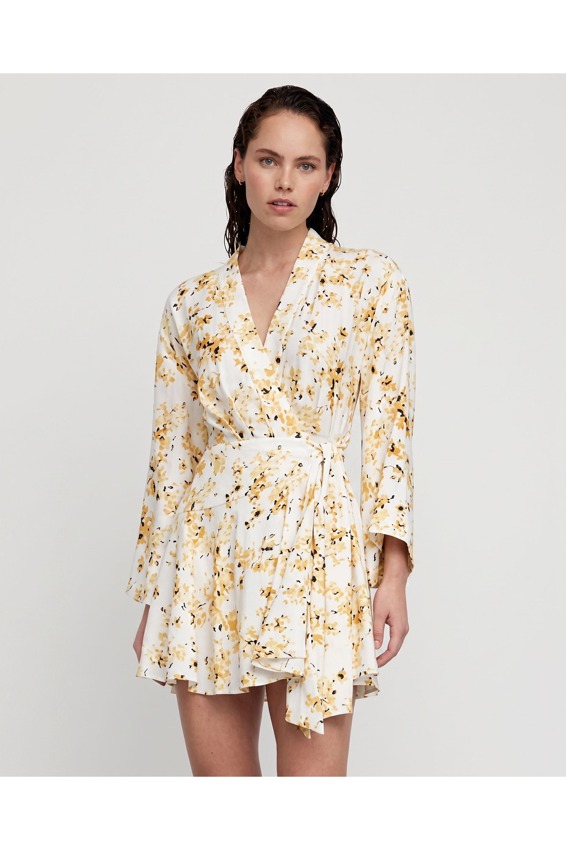 Significant Other Maia Mini Dress Golden Blossom
