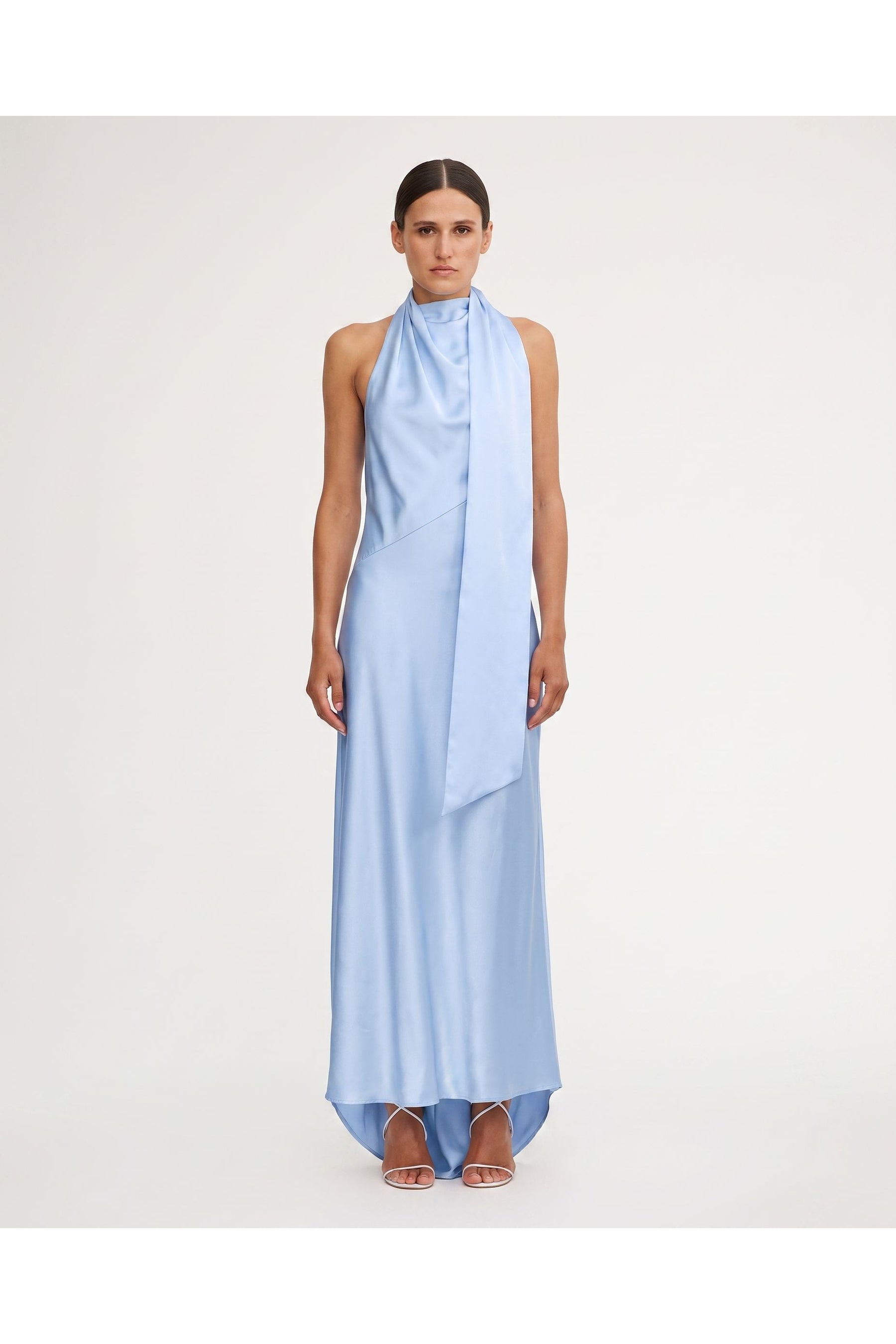 Significant Other Adriana Halter Gown Ice Blue