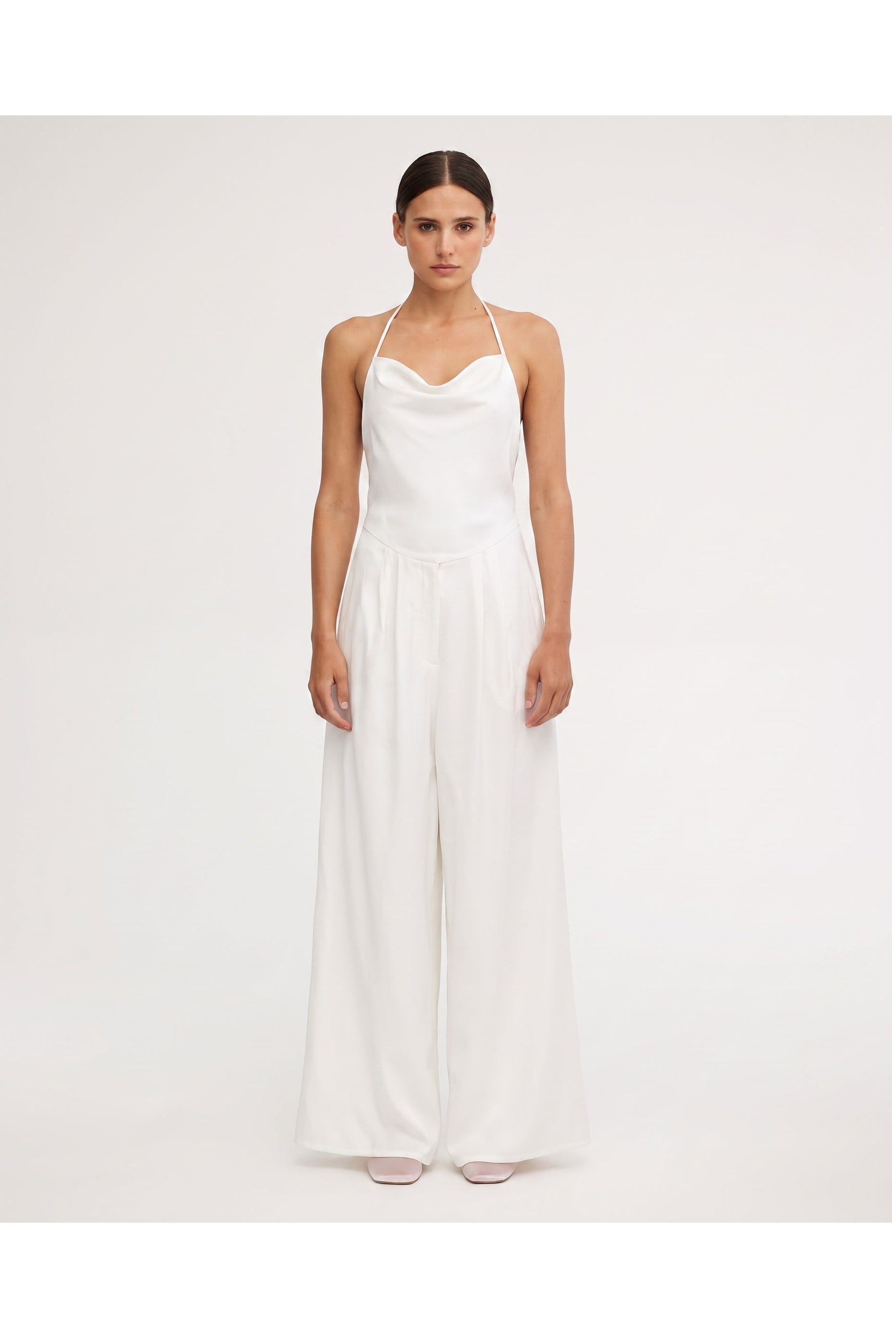Significant Other Lucy Pant Ivory Pinstripe