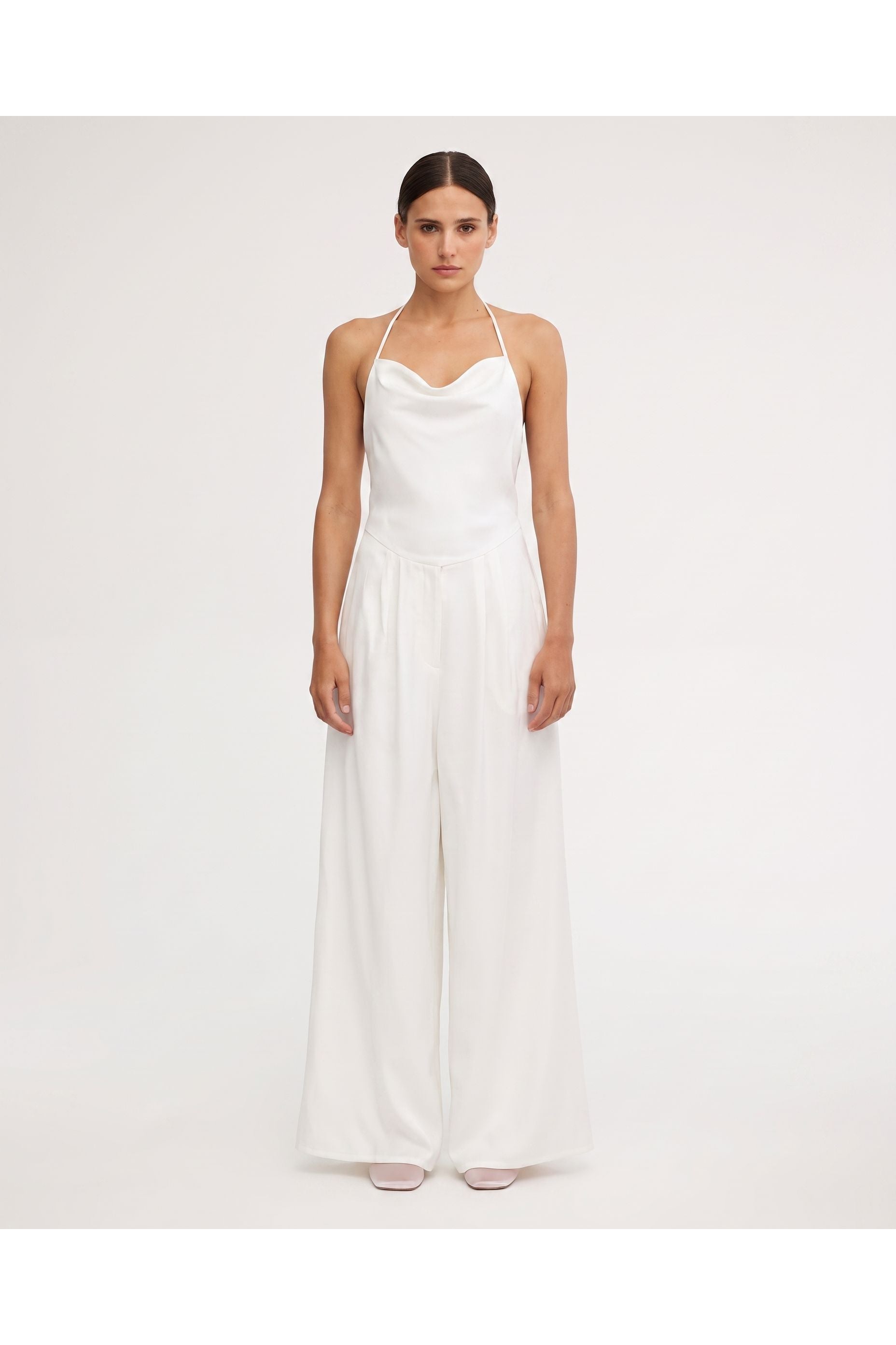 Significant Other Lucy Pant Ivory Pinstripe