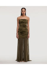 Significant Other Tallie Dress Khaki