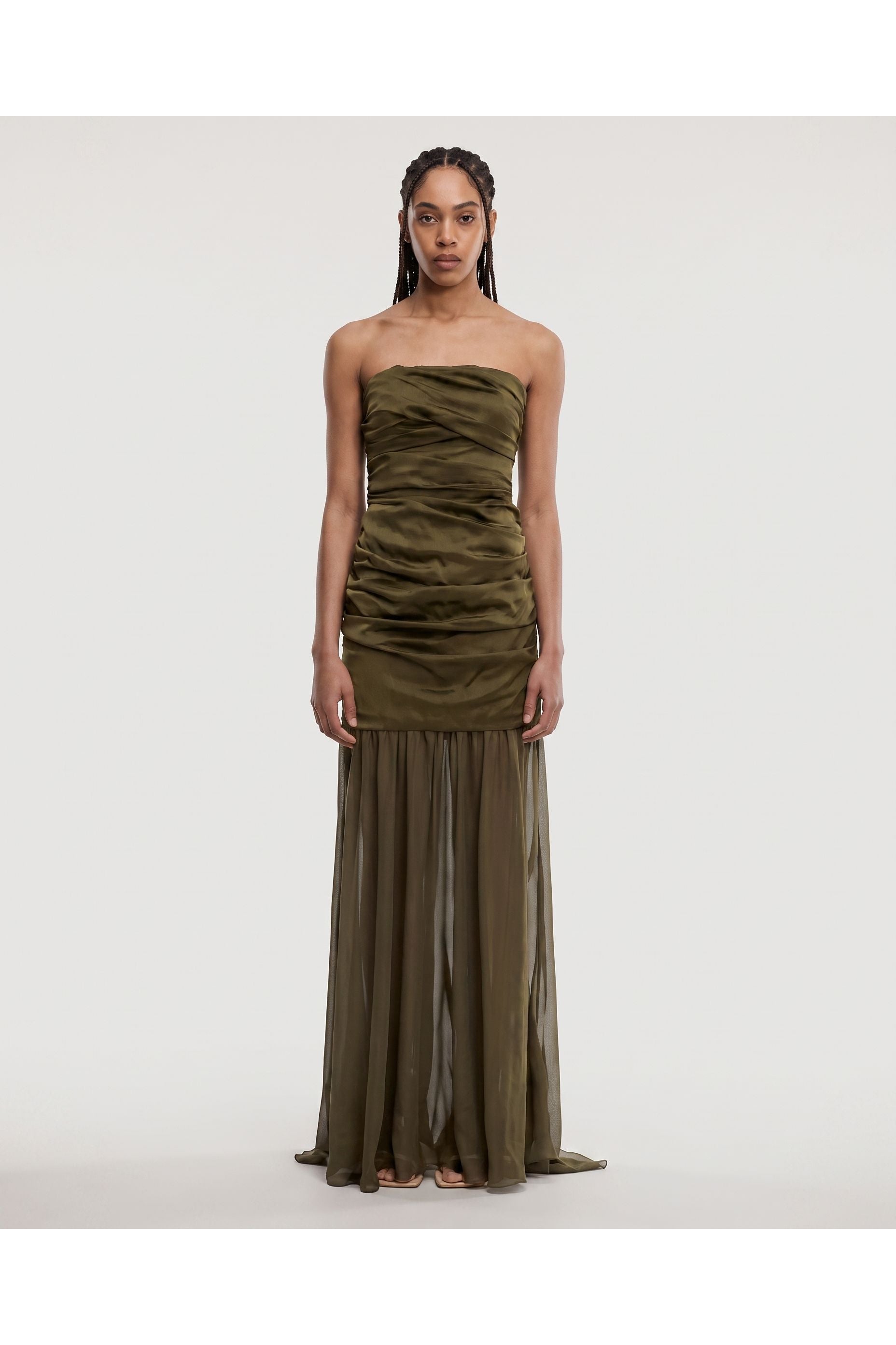 Significant Other Tallie Dress Khaki