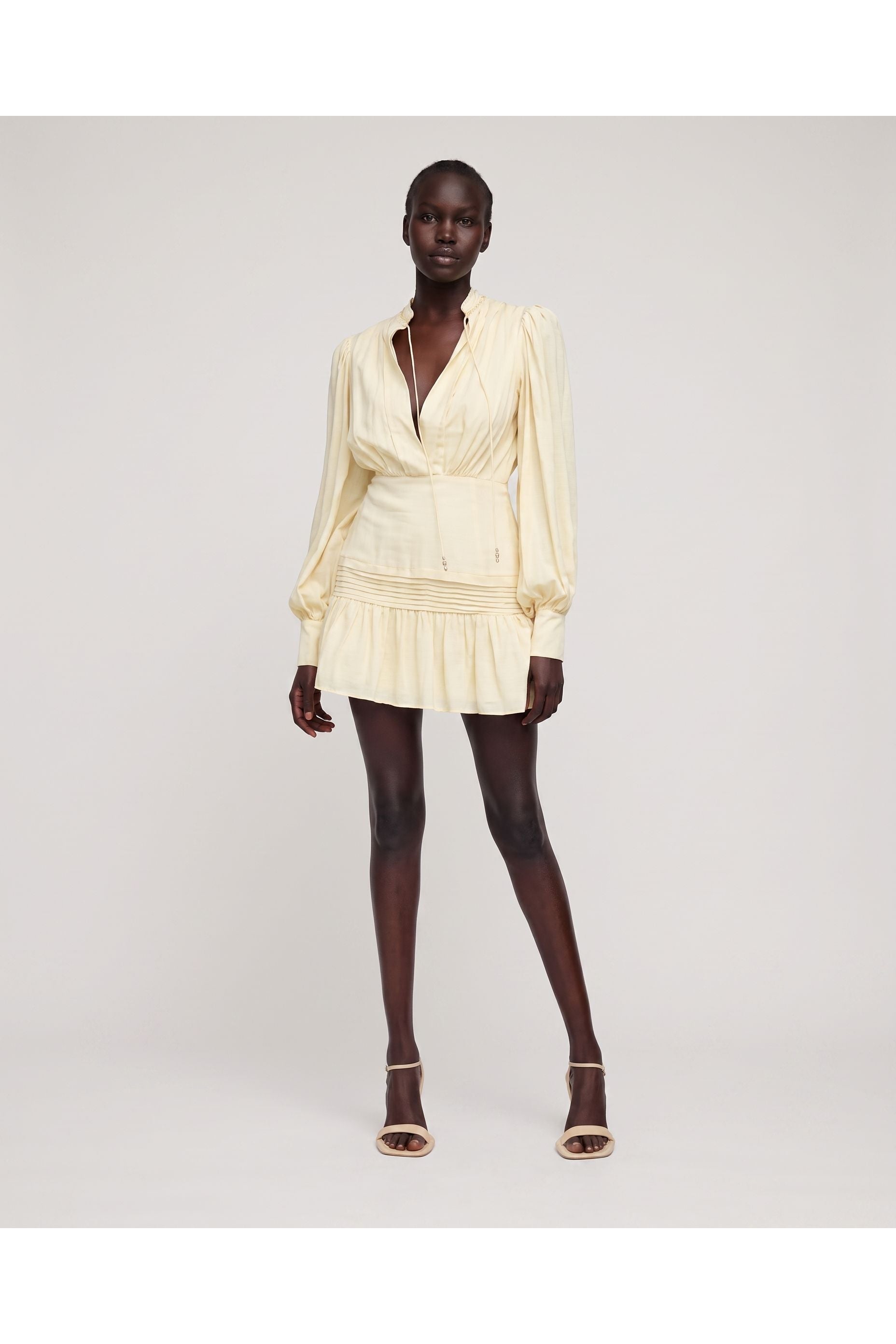Significant Other Tilly Dress Lemon