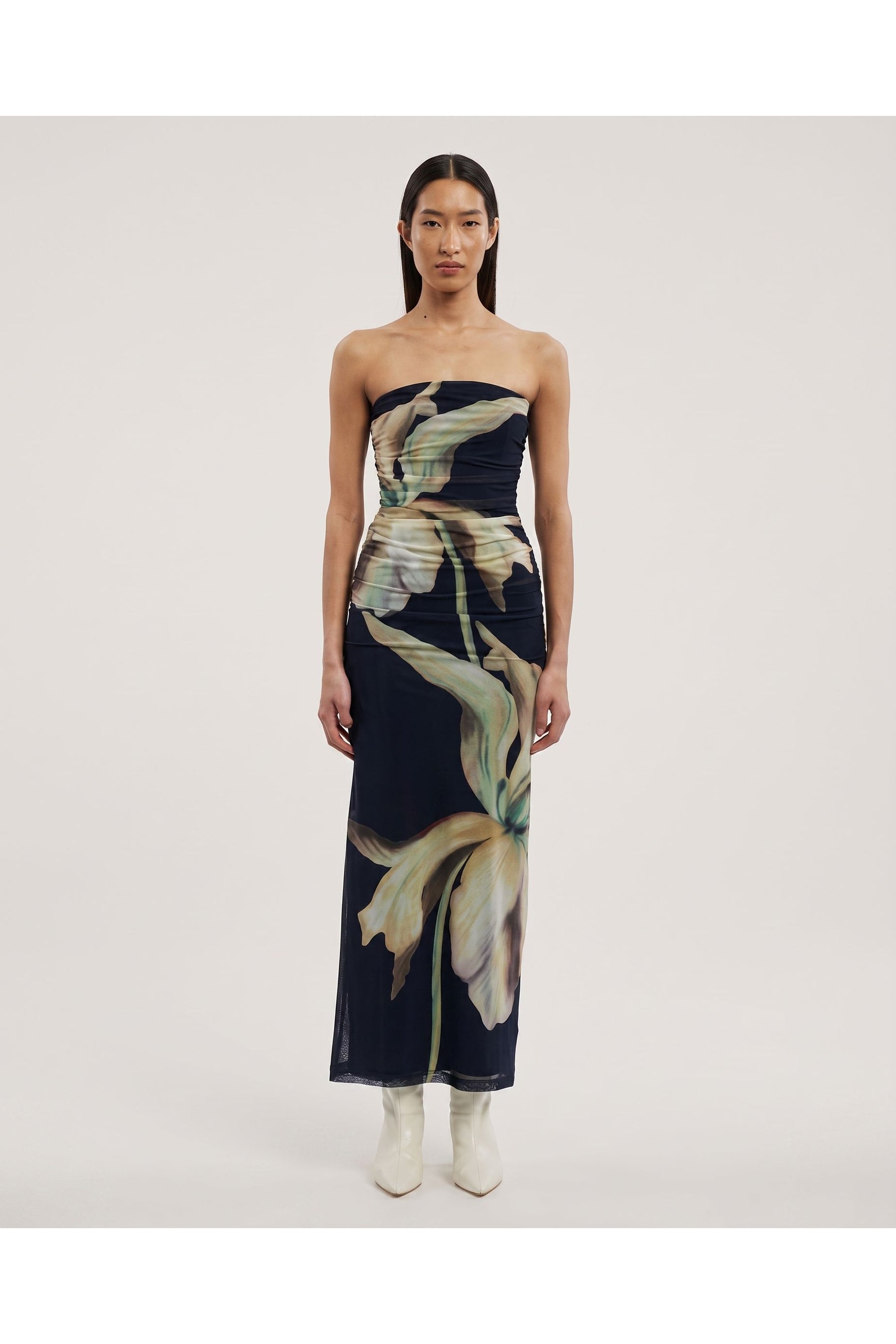 Significant Other Sura Strapless Dress Midnight Lilium