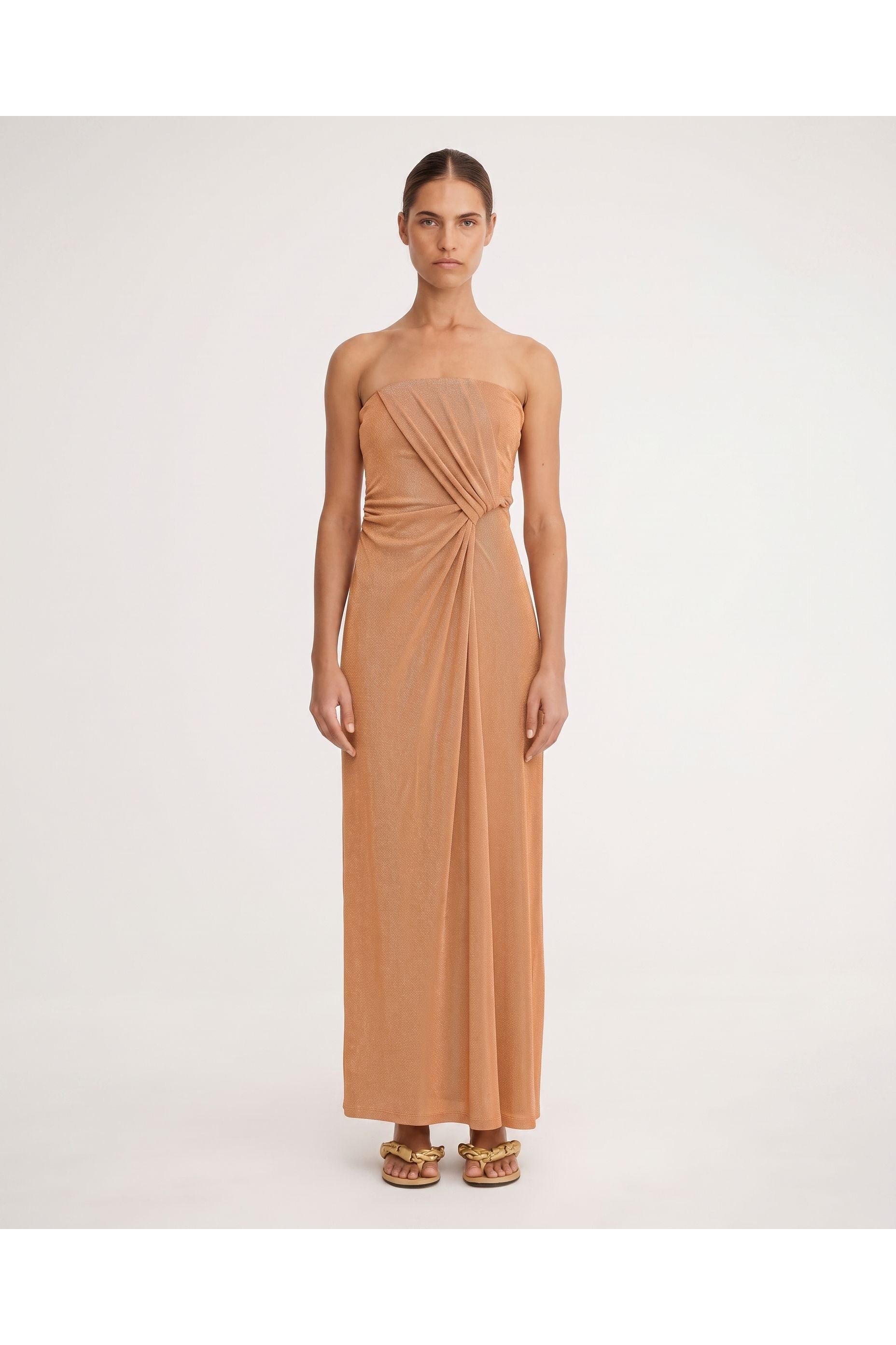 Significant Other Dakota Strapless Dress Oak