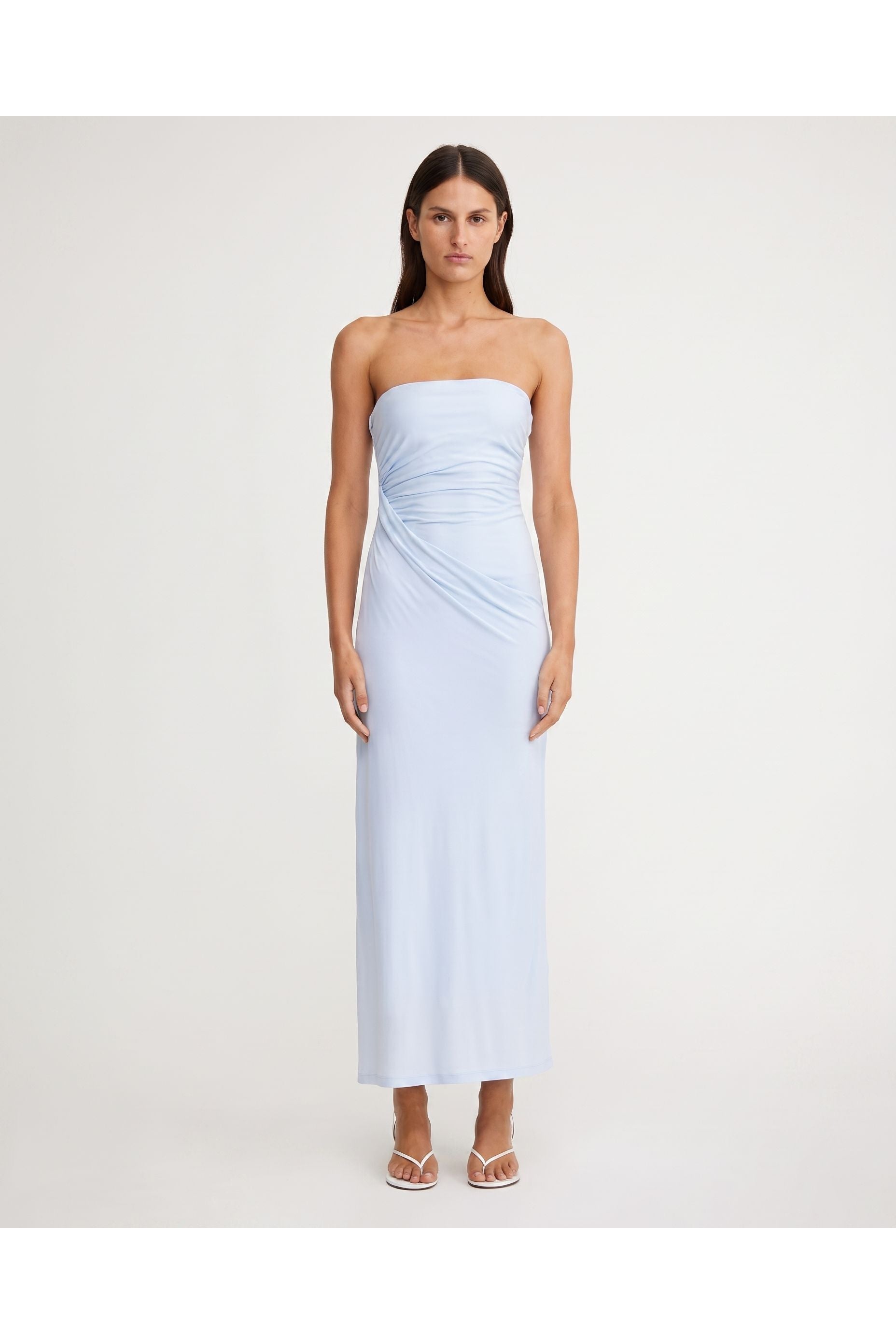 Significant Other Coralie Strapless Dress Powder Blue