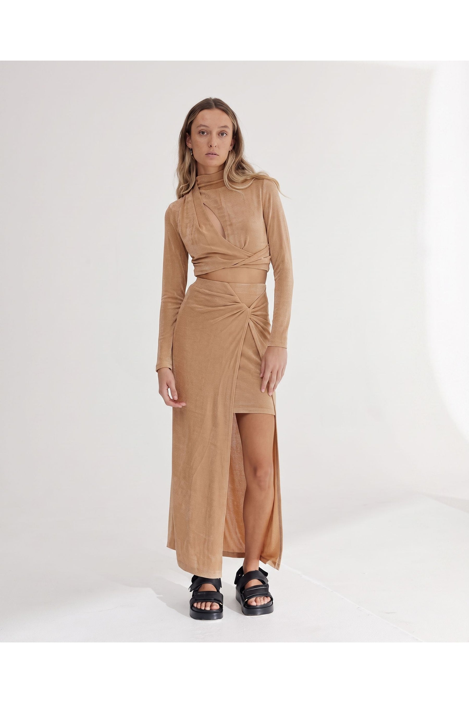 Significant Other Ivy Skirt Sand