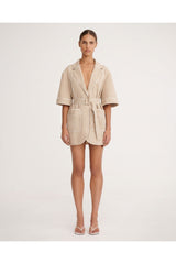 Significant Other Abrielle Shirt Dress Sand